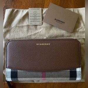 Burberry large wallet